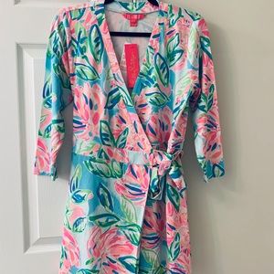 Lilly Pulitzer M NWT wrap romper